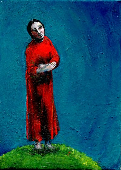 Studie für die Mutter Christi nach der Kreuzigung, 2004 von Gigi Sudbury